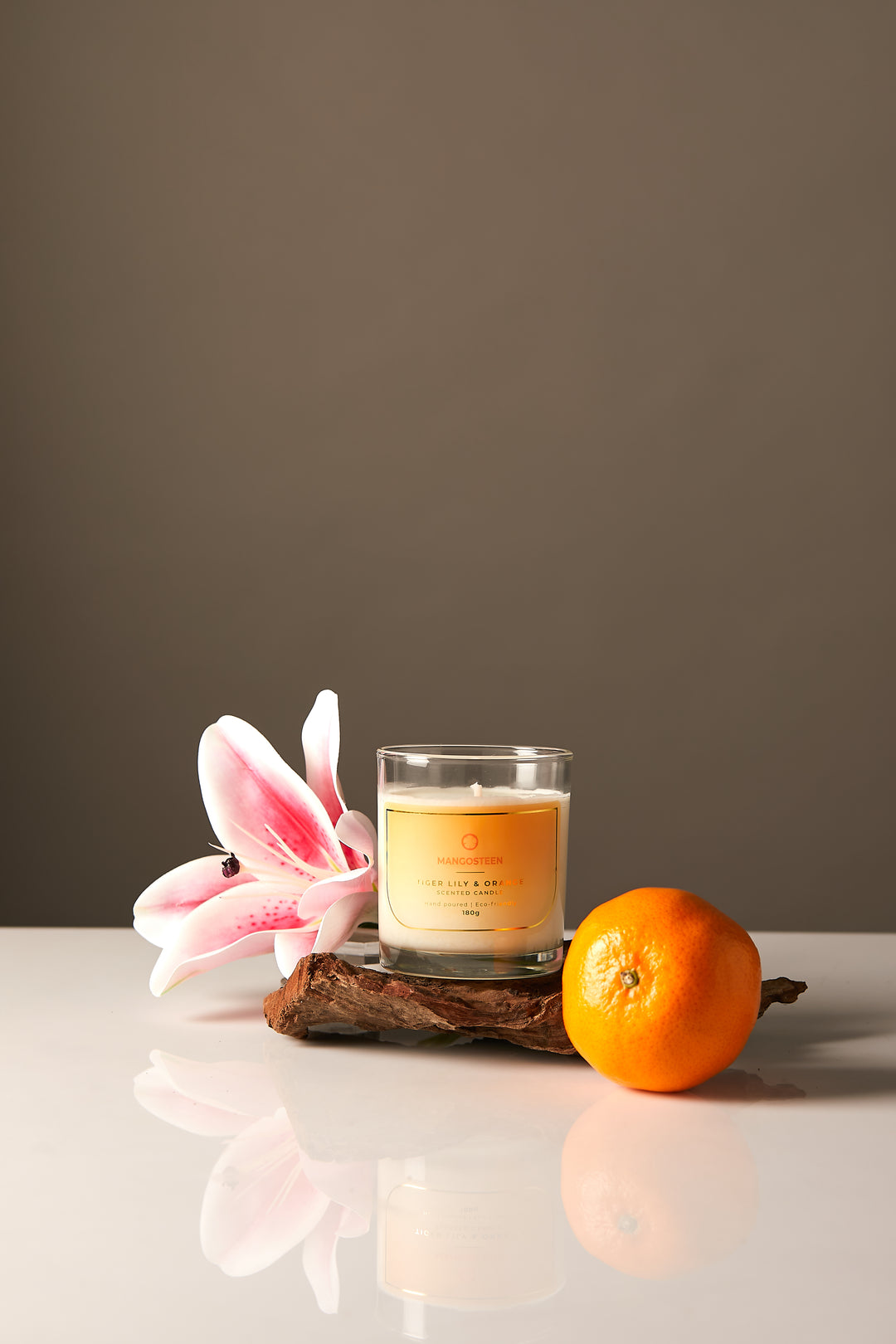 Tiger Lily & Orange Candle - 180g