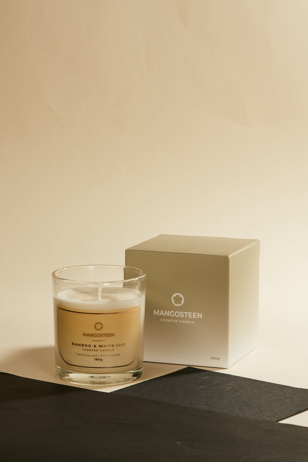 Bamboo & White Lily Soy Candle - 180g