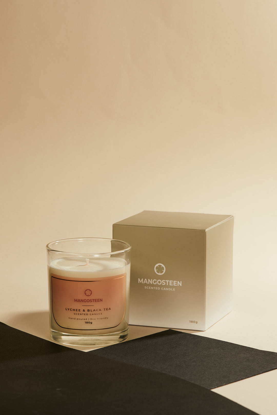 Lychee & Black Tea Soy Candle - 180g